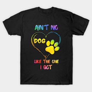 National Pet Month 2024 Ain't No Dog Like The One I Got T-Shirt